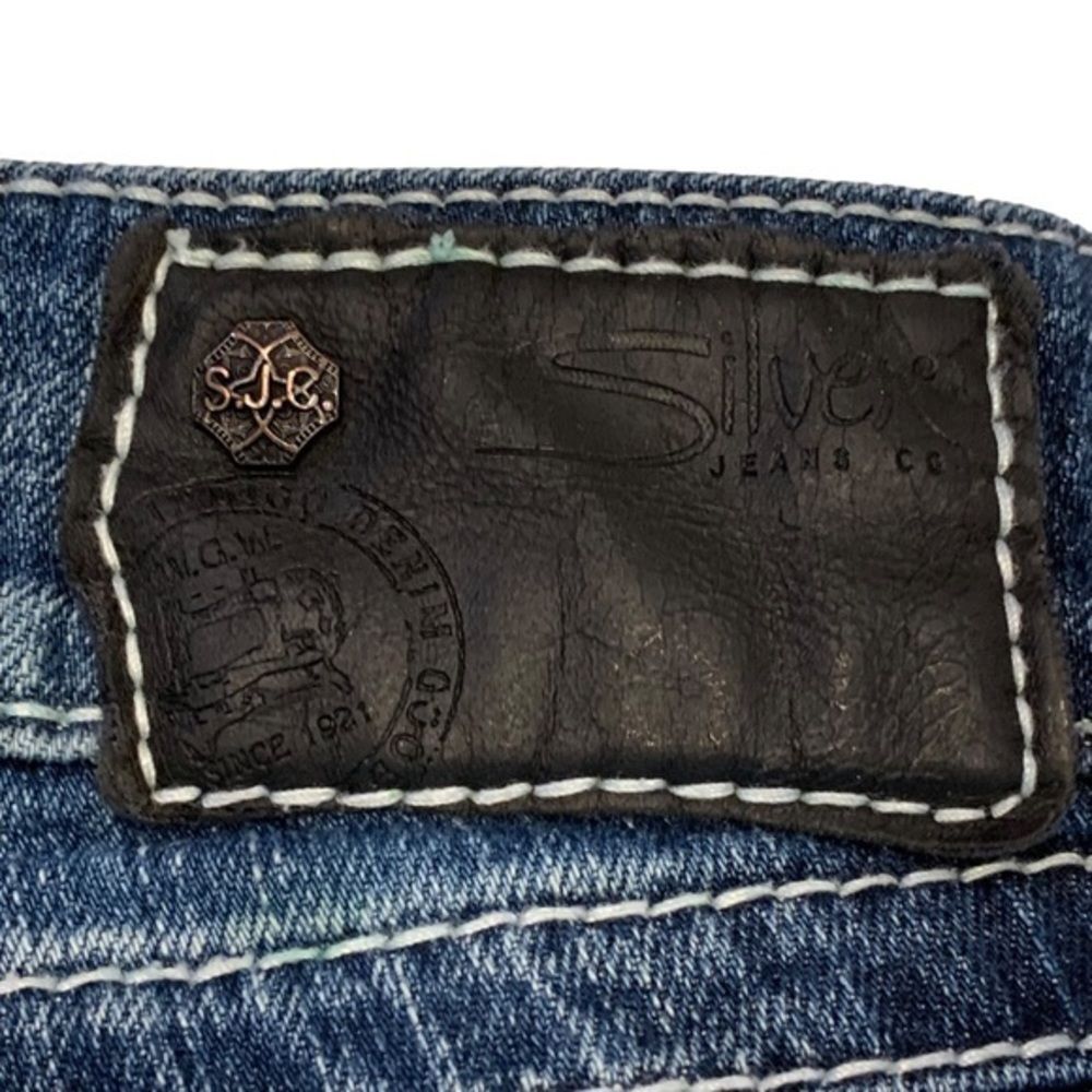 Silver Jeans Suki‎ Flap Pocket Capris 26 - Picture 10 of 13